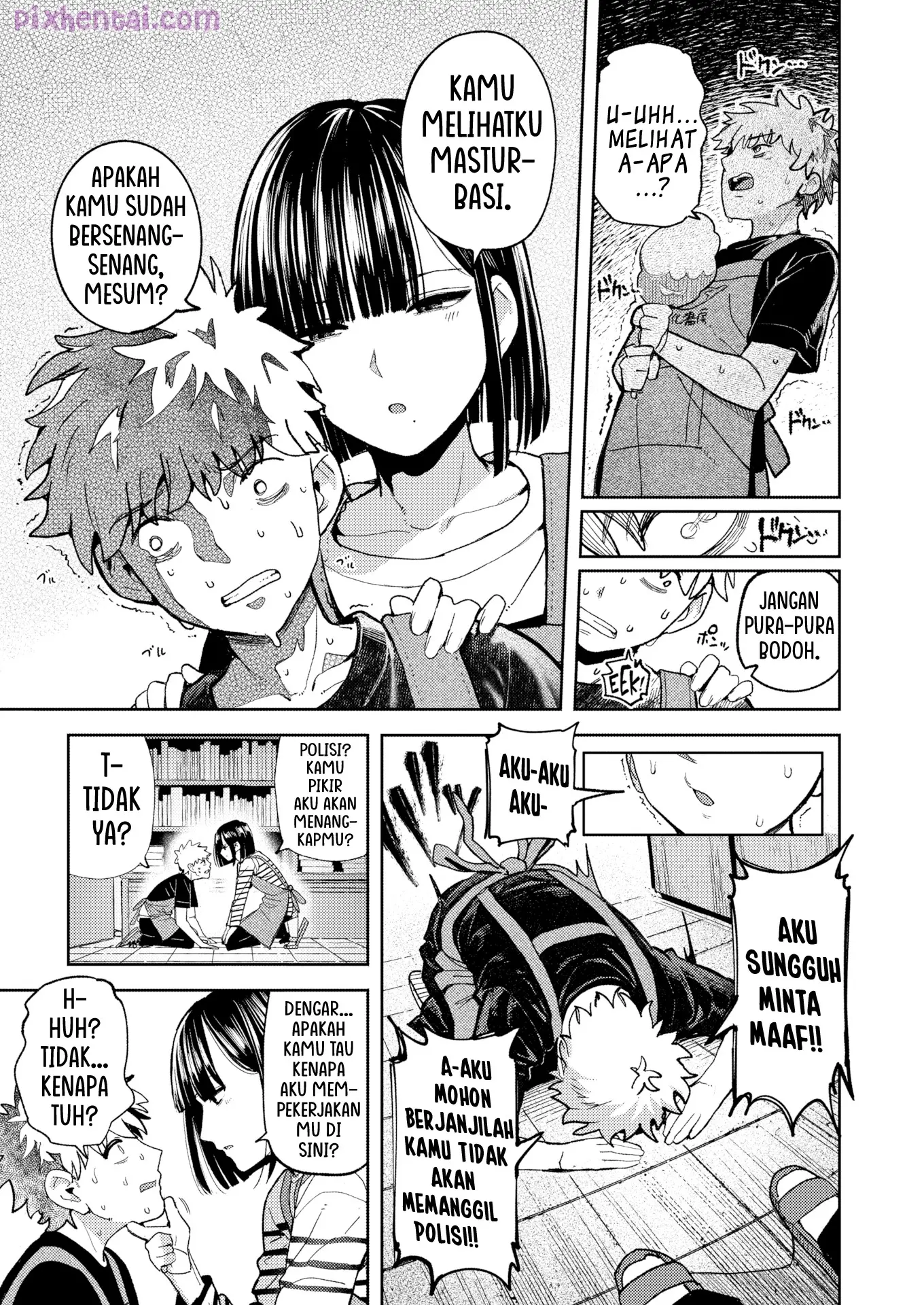 Komik hentai xxx manga sex bokep Kemono ni Nareru Yoru dake wa 9